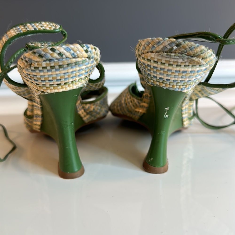 Fioni ankle wrap wedges - Picture 5 of 7